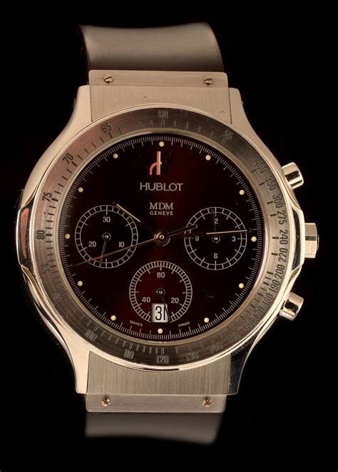 hublot mdm geneve chronograph|hublot mdm geneve depose.